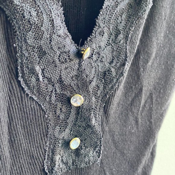 Y2K black top from Guess - Picture 4 of 6